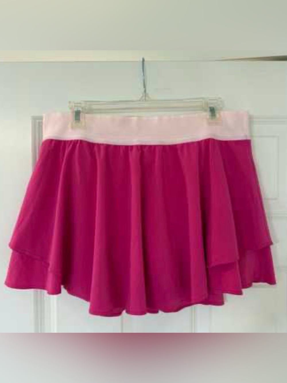 Like new Lululemon Court Rival High-Rise Skirt pink Tennis Running Womens Size 1